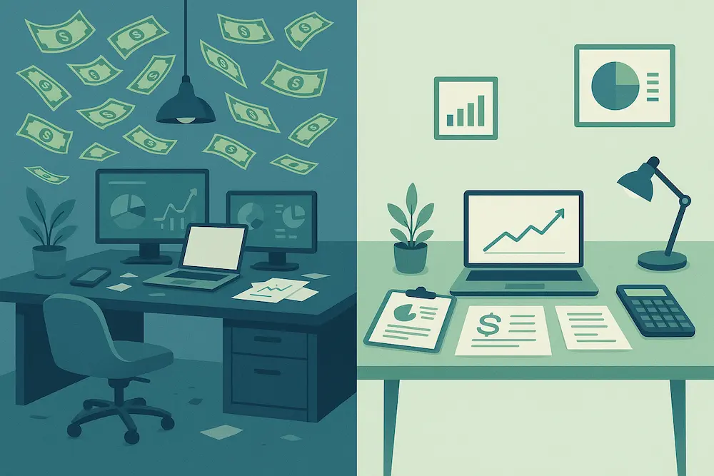comparative  desk and reports